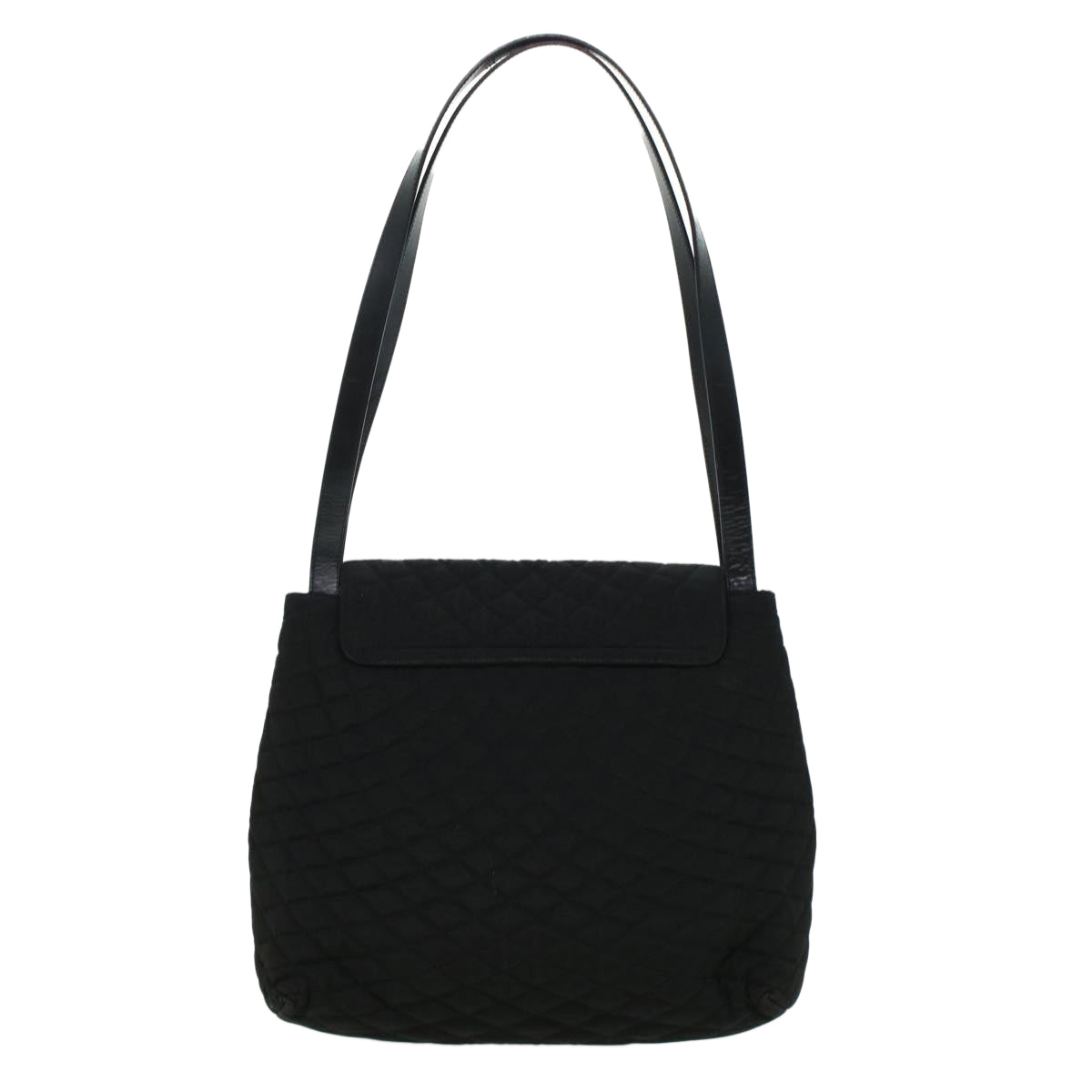 BALLY Shoulder Bag Nylon Black Auth bs5483