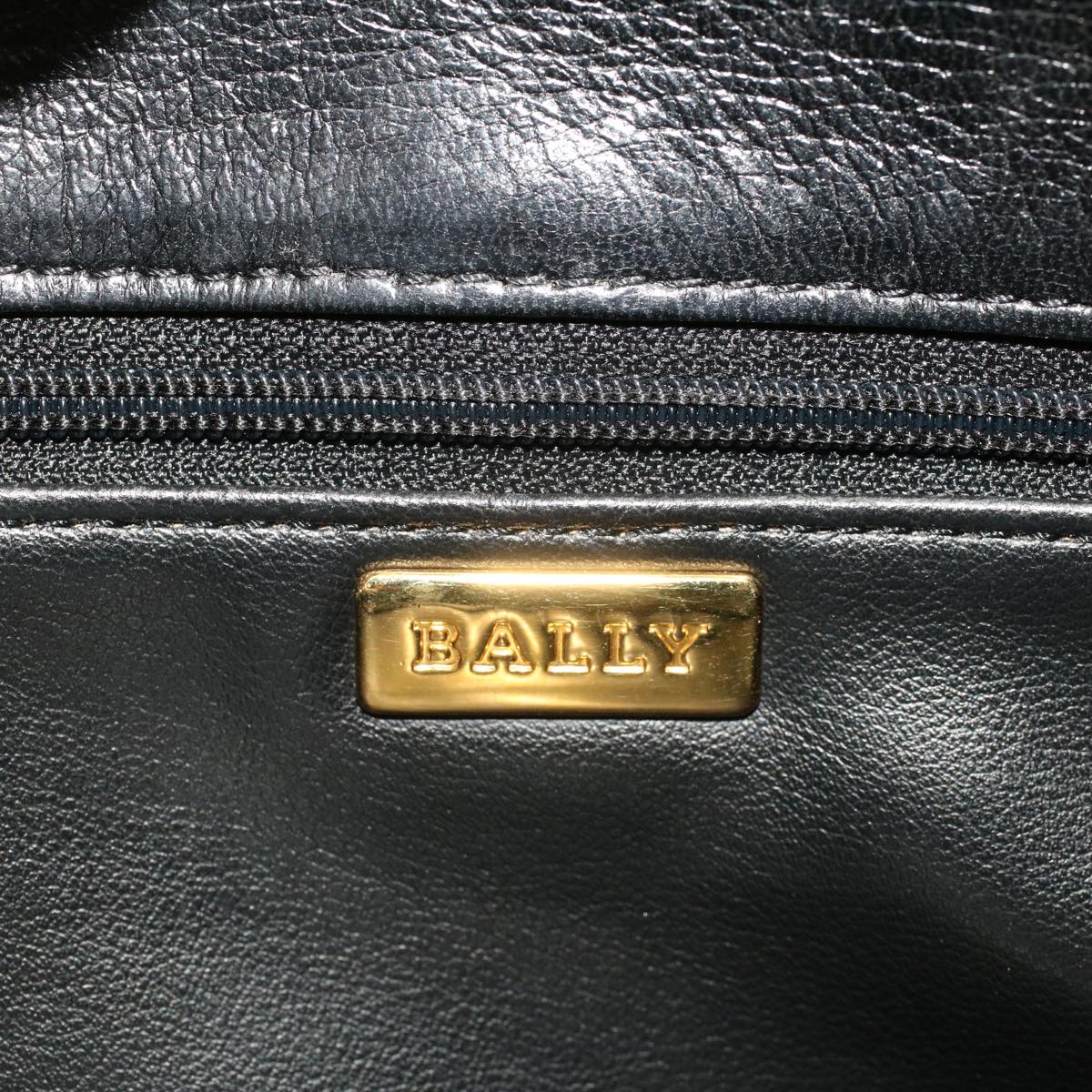 BALLY Shoulder Bag Nylon Black Auth bs5501