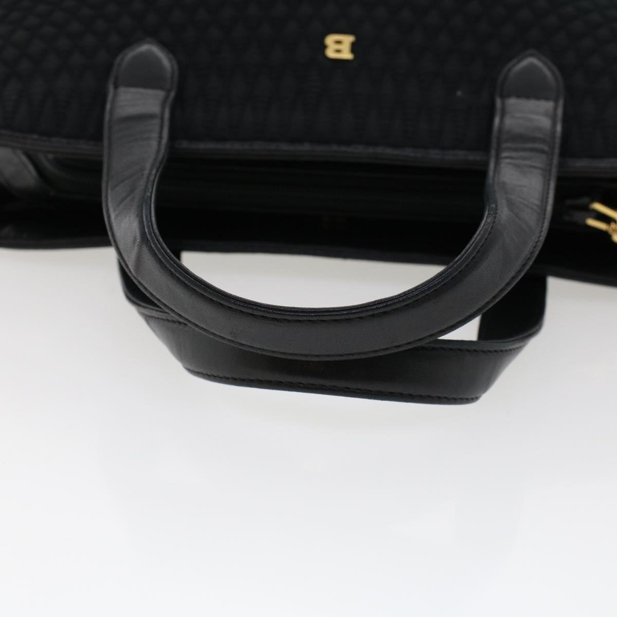 BALLY Shoulder Bag Nylon Black Auth bs5501