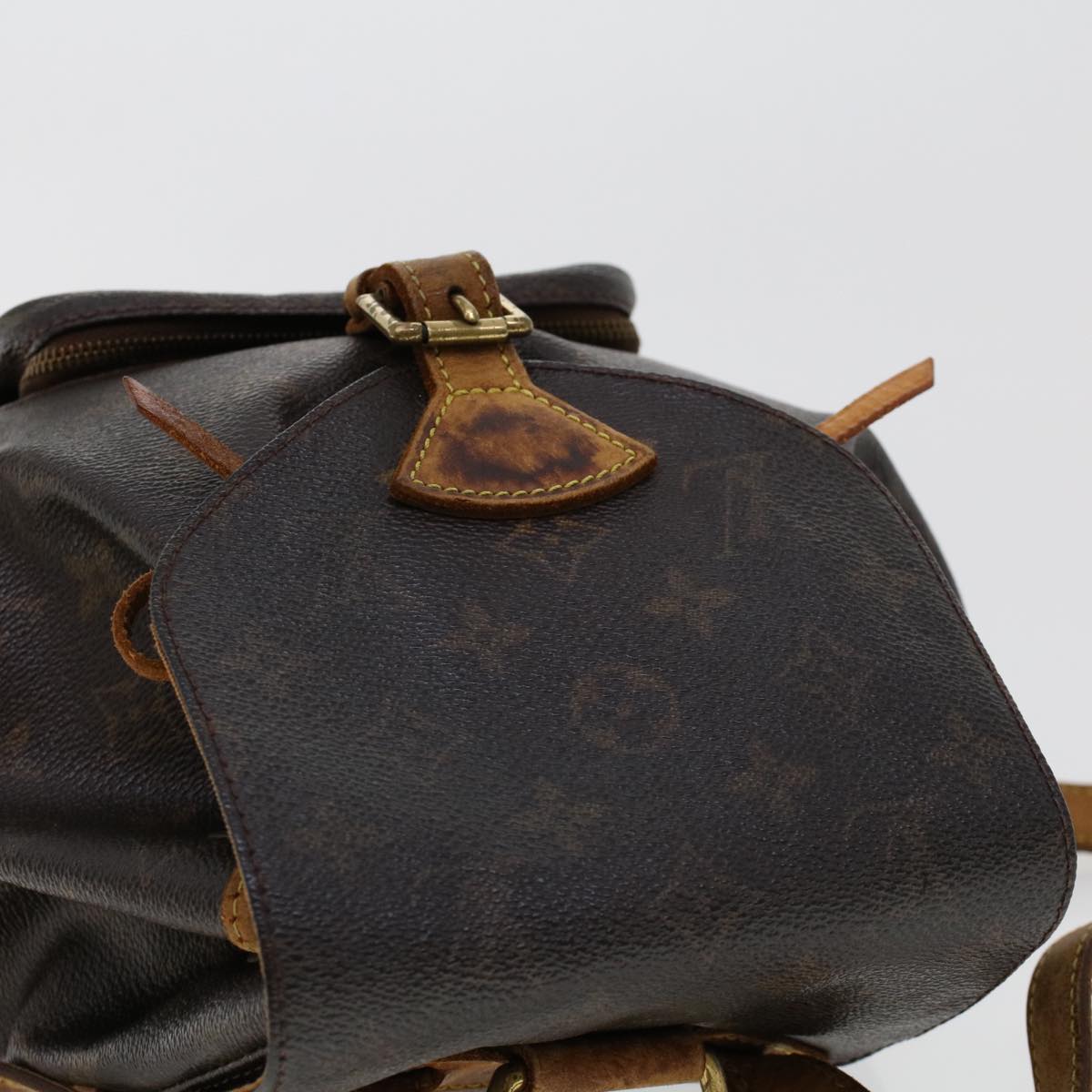 LOUIS VUITTON Monogram Montsouris MM Backpack M51136 LV Auth bs6225