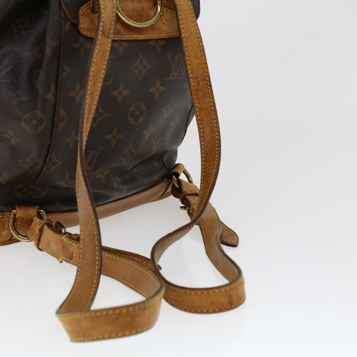 LOUIS VUITTON Monogram Montsouris MM Backpack M51136 LV Auth bs6225