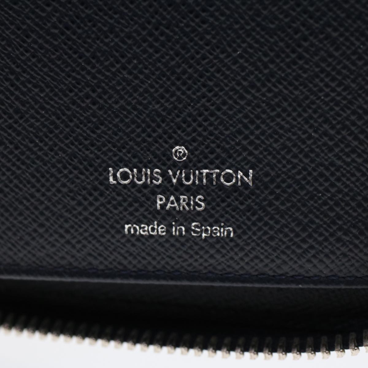 LOUIS VUITTON Epi Long Wallet 2Set Black Navy LV Auth bs6412