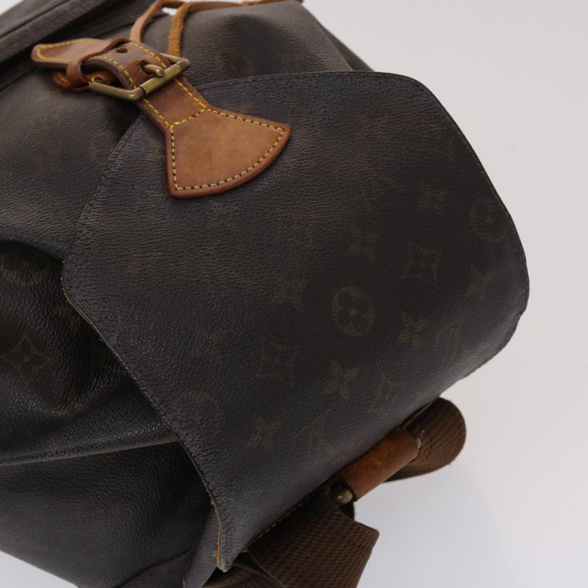 LOUIS VUITTON Monogram Montsouris GM Backpack M51135 LV Auth bs6535