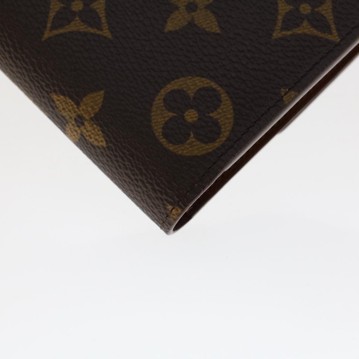 LOUIS VUITTON Monogram Portefeuille International Long Wallet M61217 Auth bs7199