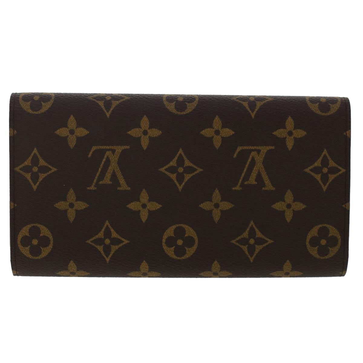 LOUIS VUITTON Monogram Portefeuille International Long Wallet M61217 Auth bs7199