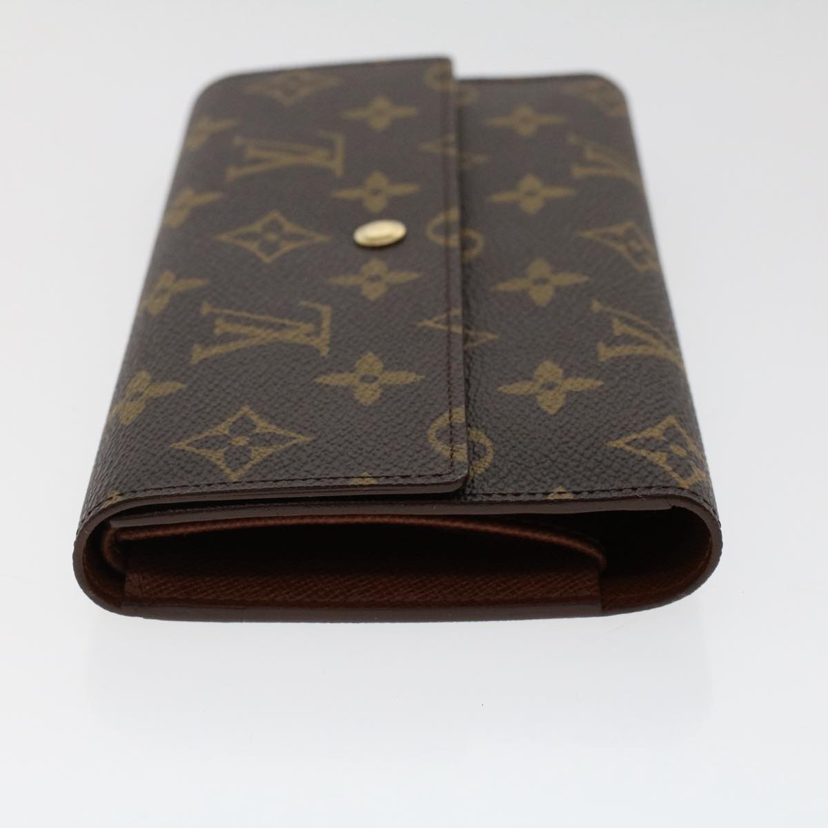 LOUIS VUITTON Monogram Portefeuille International Long Wallet M61217 Auth bs7199