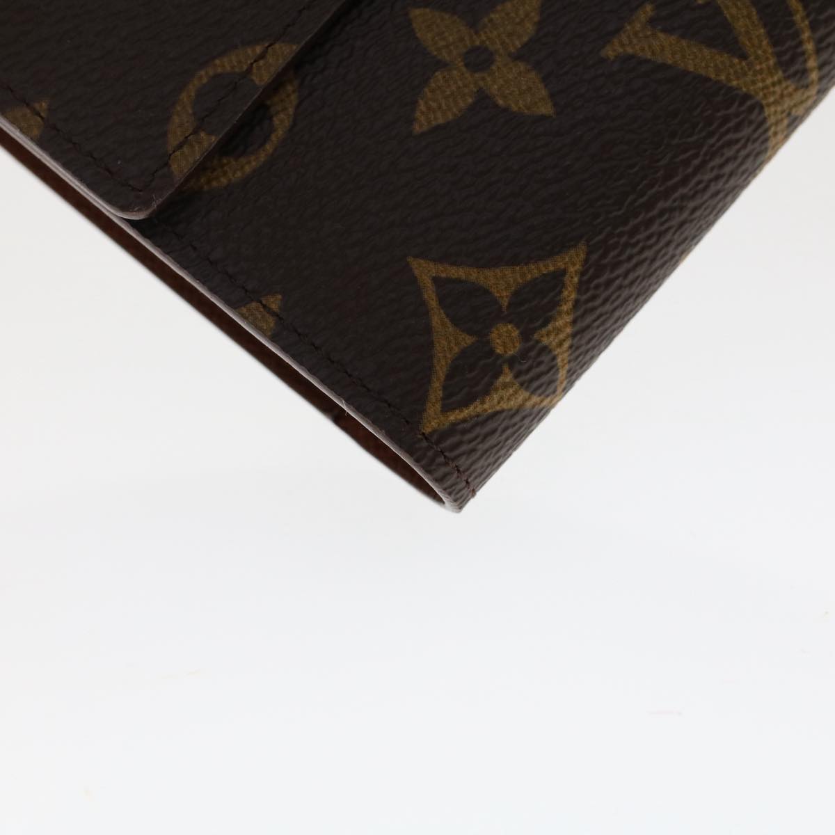 LOUIS VUITTON Monogram Portefeuille International Long Wallet M61217 Auth bs7199