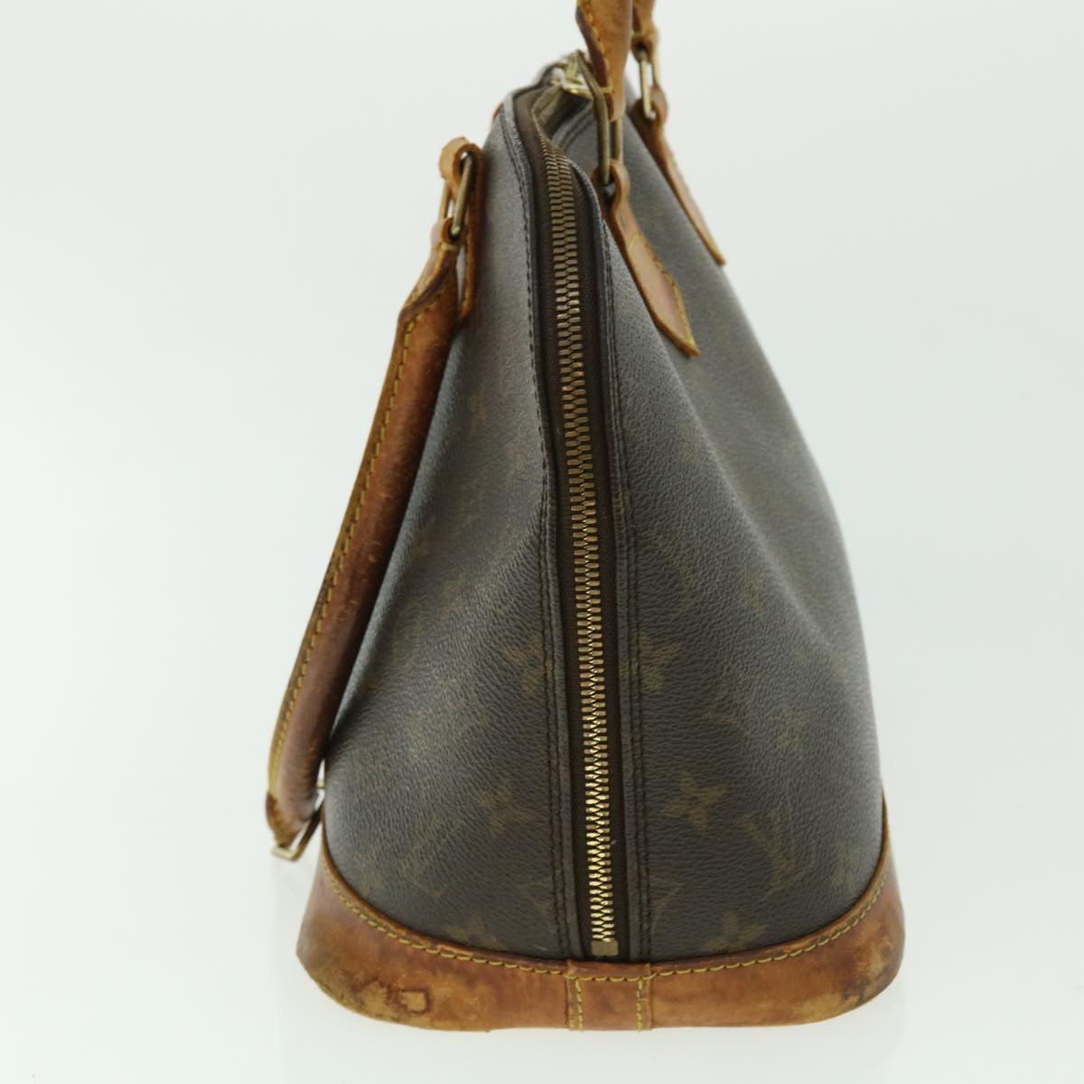 LOUIS VUITTON Monogram Alma Hand Bag M51130 LV Auth bs7295