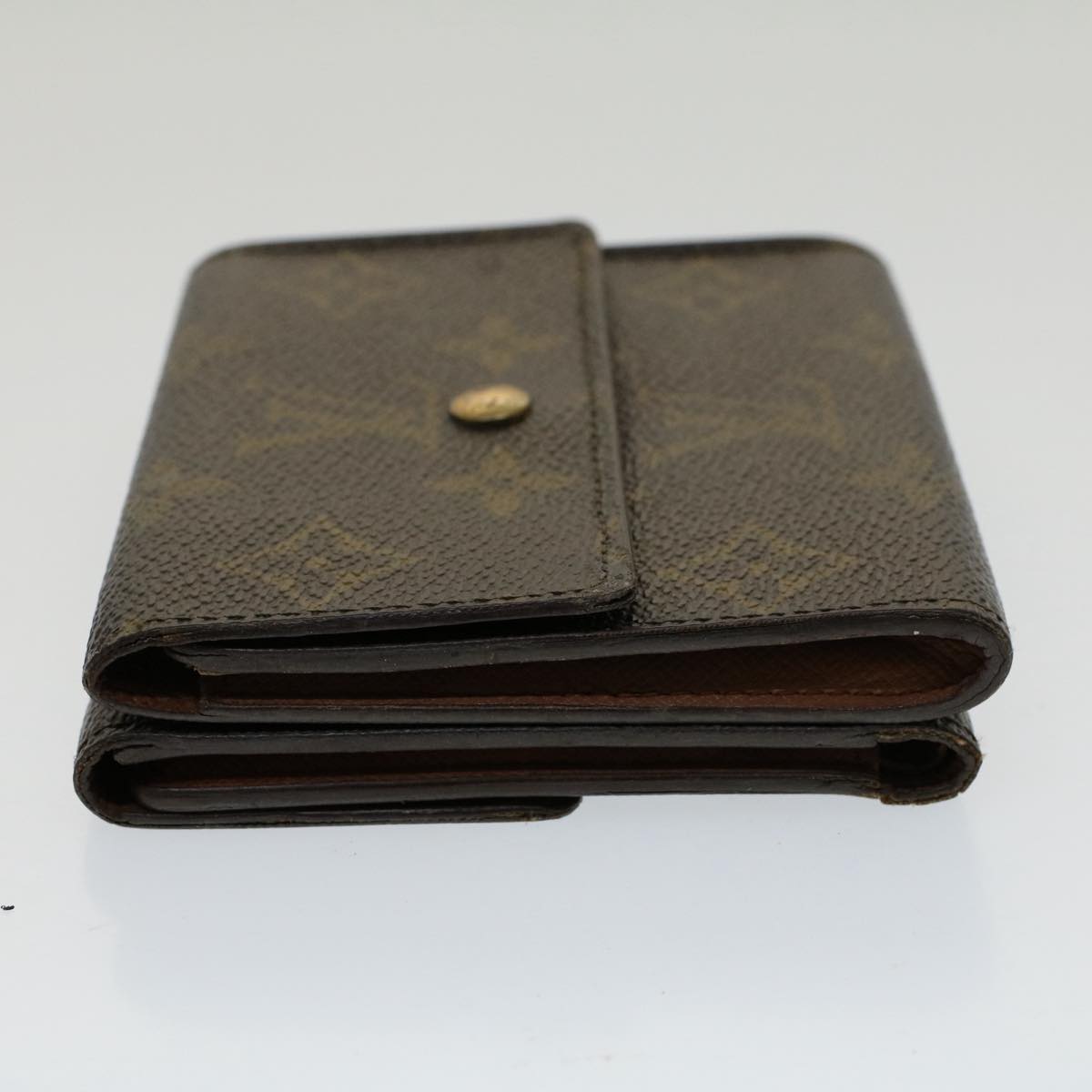 LOUIS VUITTON Monogram Porte Monnaie Bier Cartes Crdit Wallet M61652 Auth bs7319