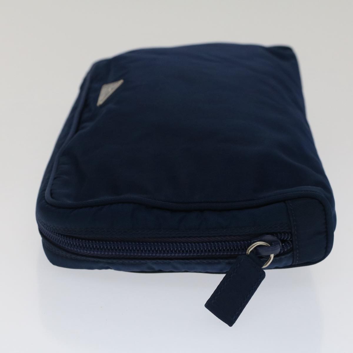 PRADA Pouch Nylon Navy Auth bs7419