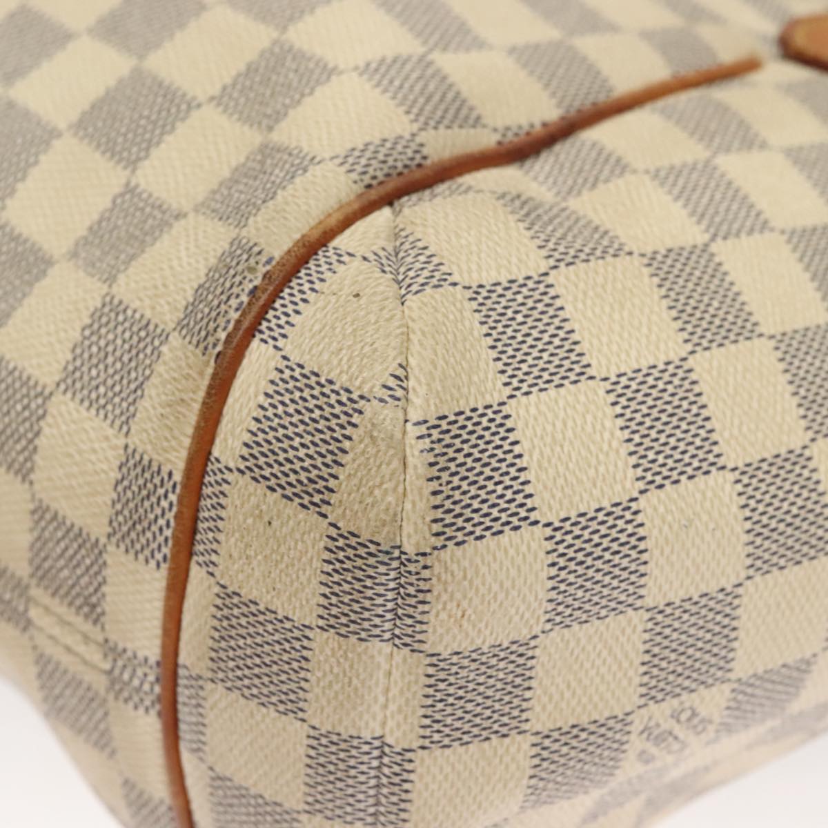 LOUIS VUITTON Damier Azur Totally PM Tote Bag N41280 LV Auth bs7431