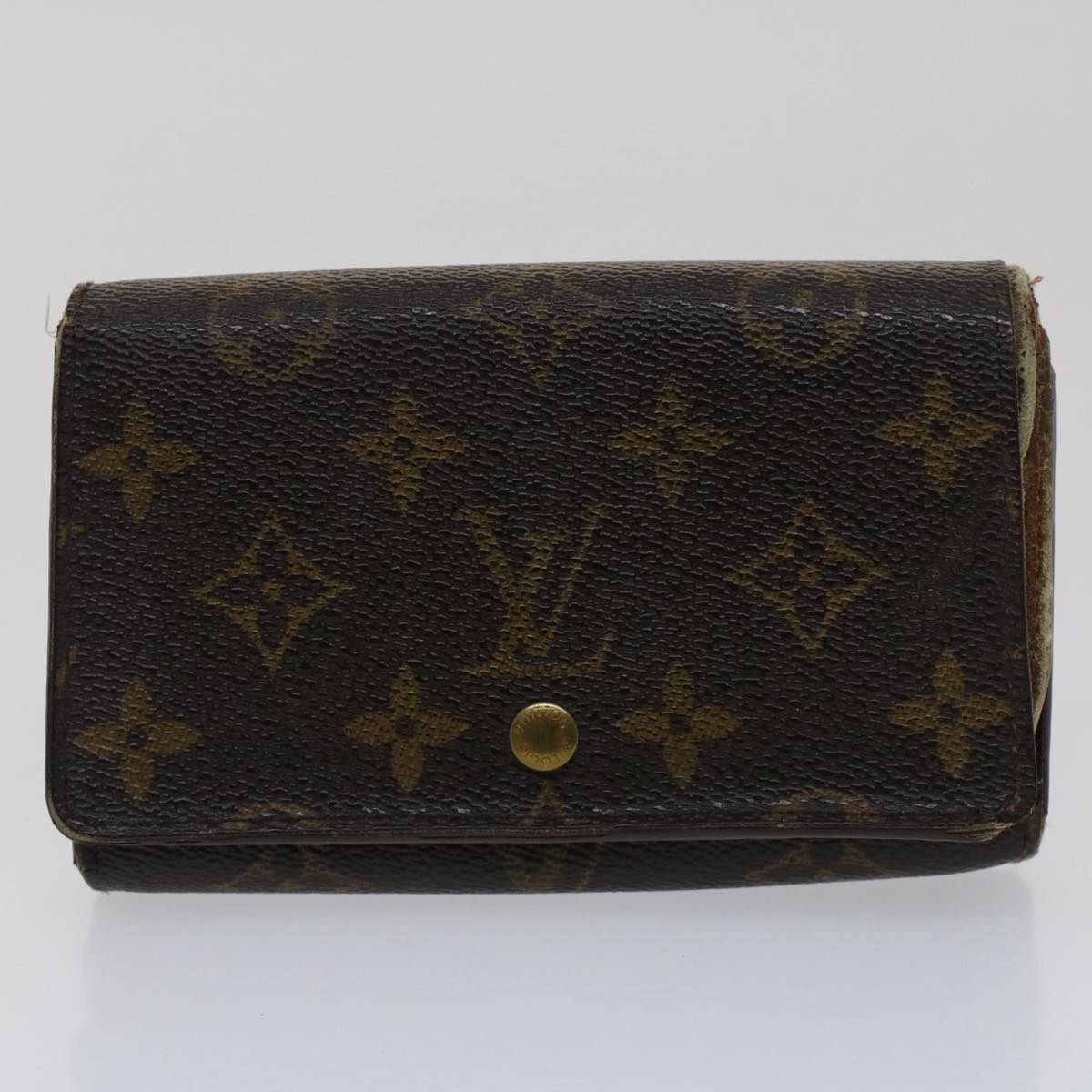 LOUIS VUITTON Monogram Wallet 4Set LV Auth bs7464