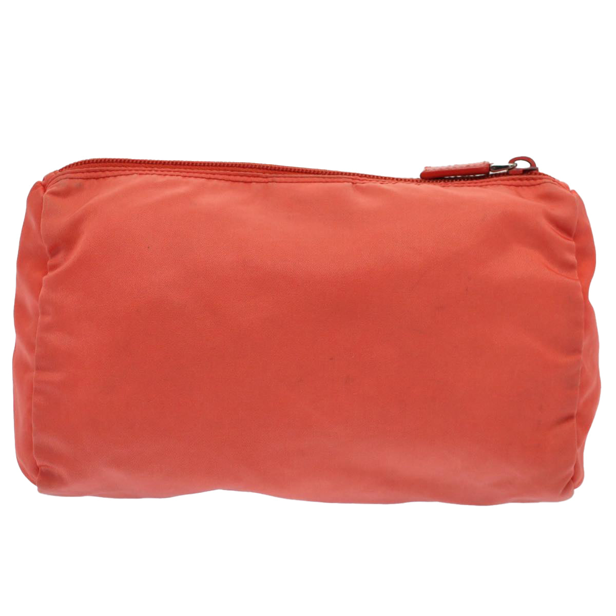 PRADA Pouch Nylon Orange Auth bs7671