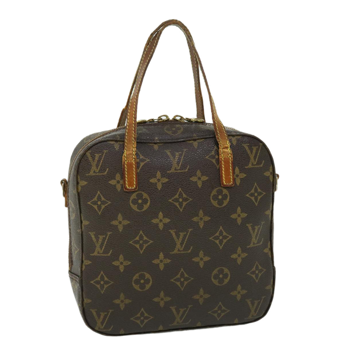 LOUIS VUITTON Monogram Spontini Hand Bag 2way M47500 LV Auth bs8032