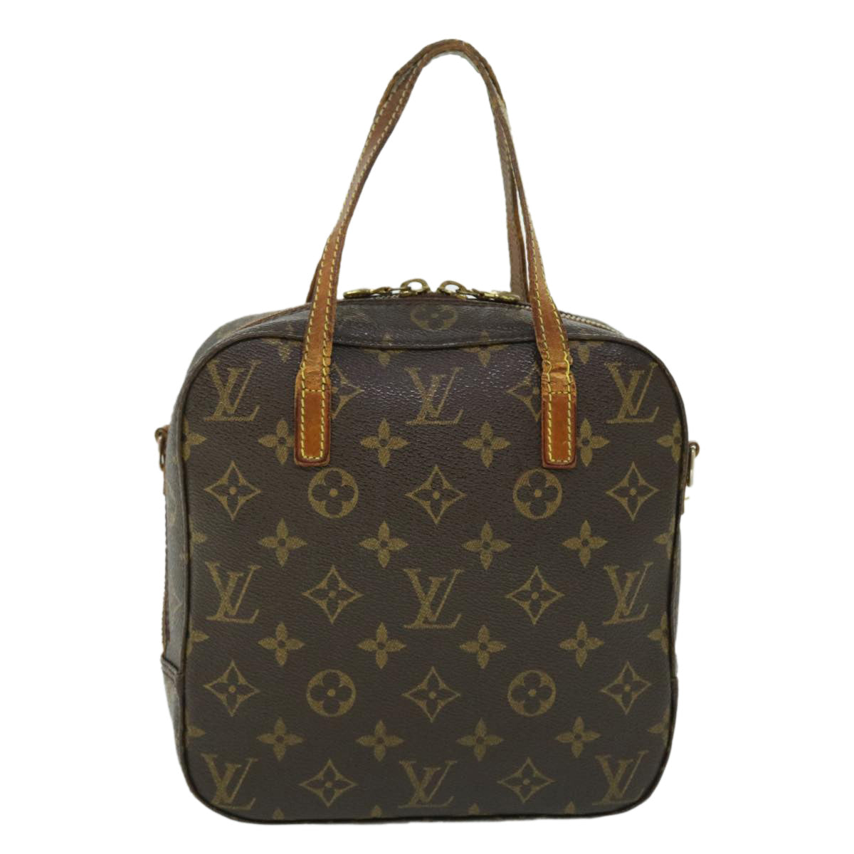 LOUIS VUITTON Monogram Spontini Hand Bag 2way M47500 LV Auth bs8032