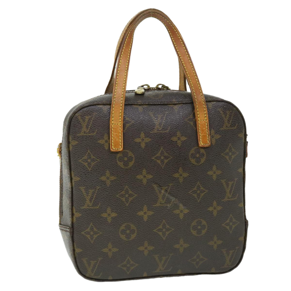 LOUIS VUITTON Monogram Spontini Hand Bag 2way M47500 LV Auth bs8033