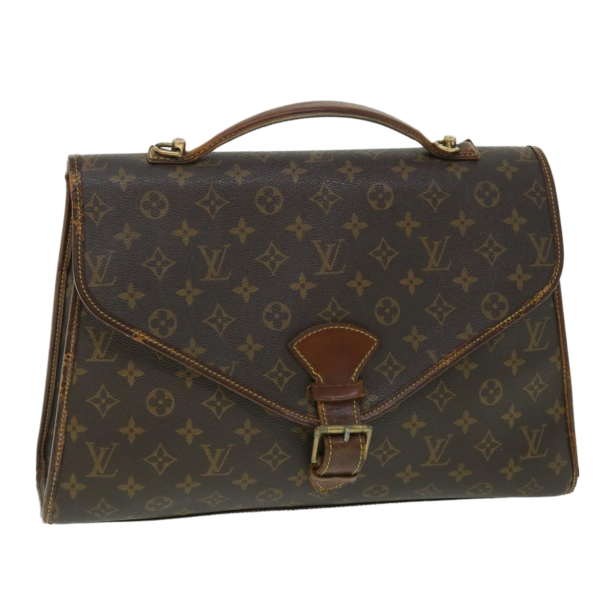 LOUIS VUITTON Monogram Bel Air Hand Bag 2way M51122 LV Auth bs8048