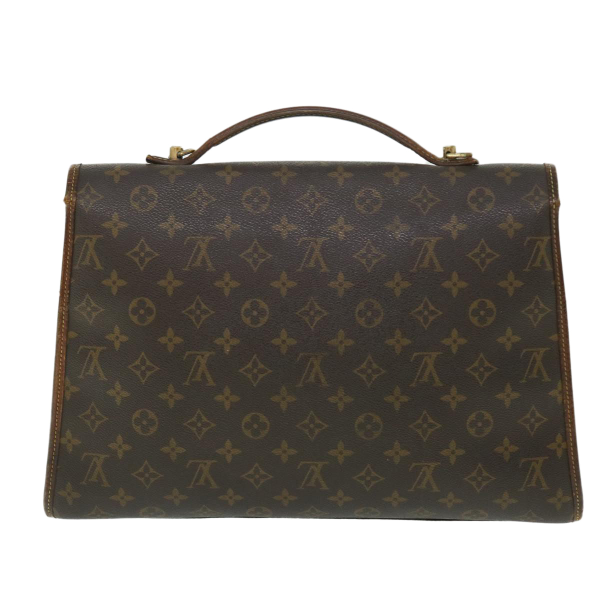 LOUIS VUITTON Monogram Bel Air Hand Bag 2way M51122 LV Auth bs8048