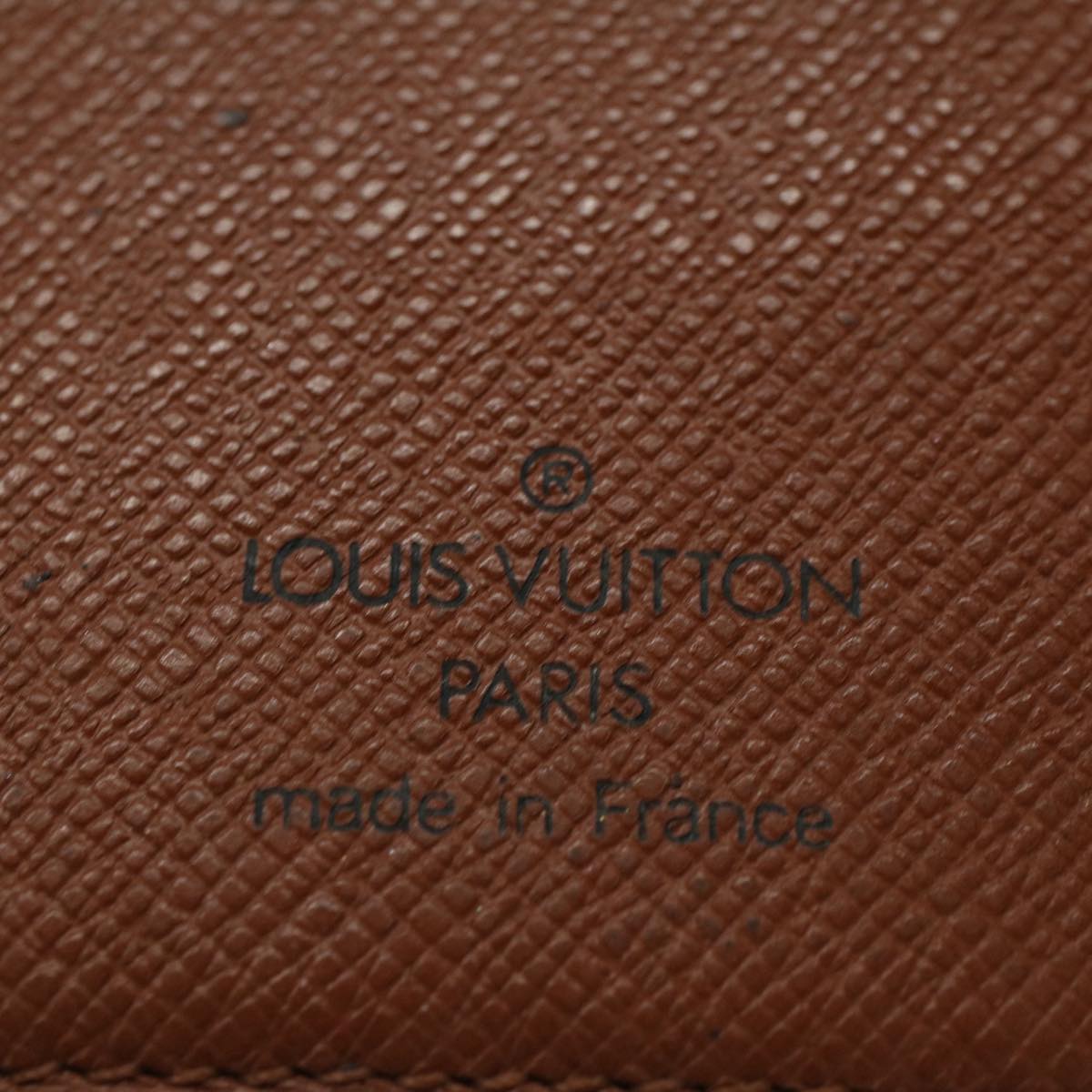 LOUIS VUITTON Monogram Agenda MM Day Planner Cover R20105 LV Auth bs8262