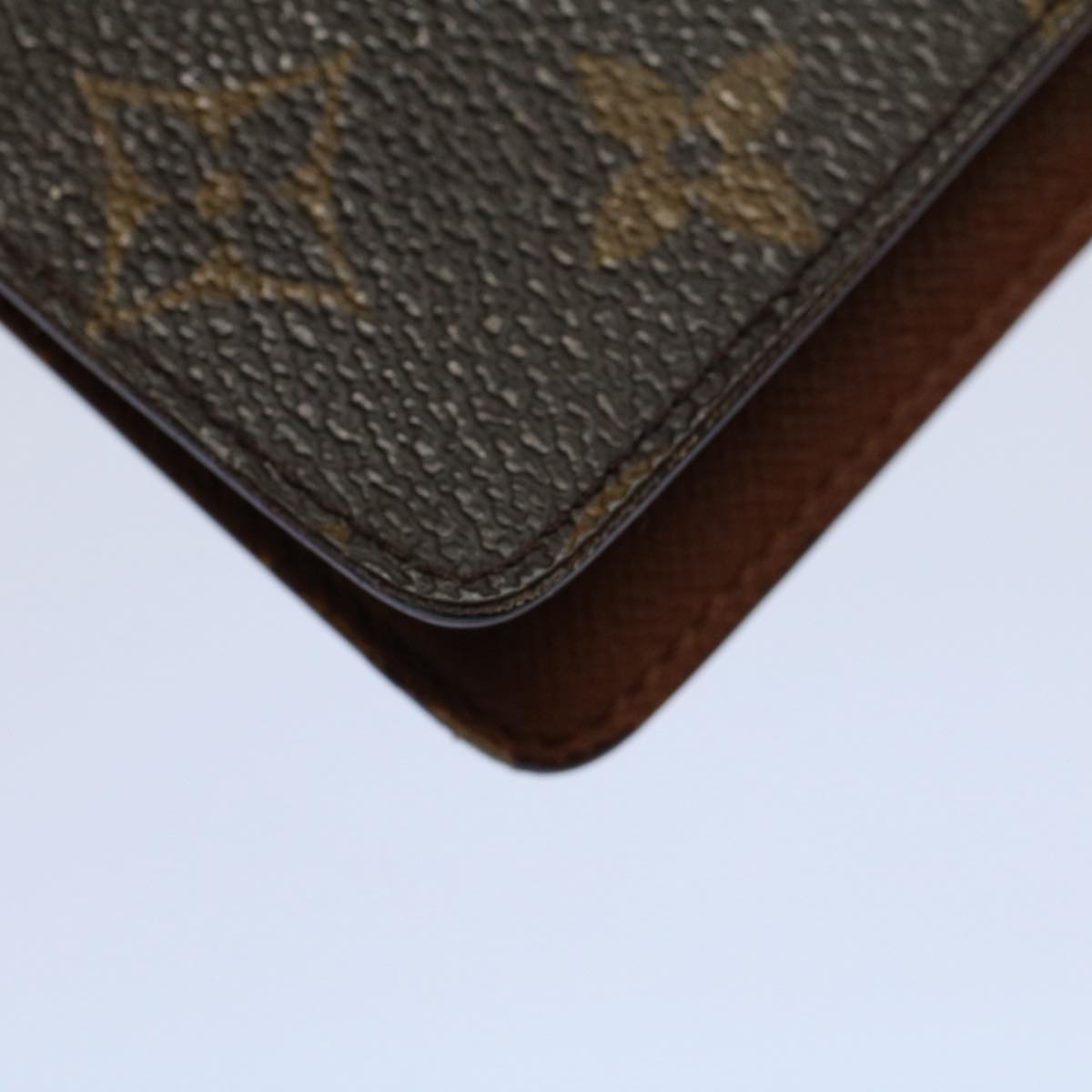 LOUIS VUITTON Monogram Agenda MM Day Planner Cover R20105 LV Auth bs8262