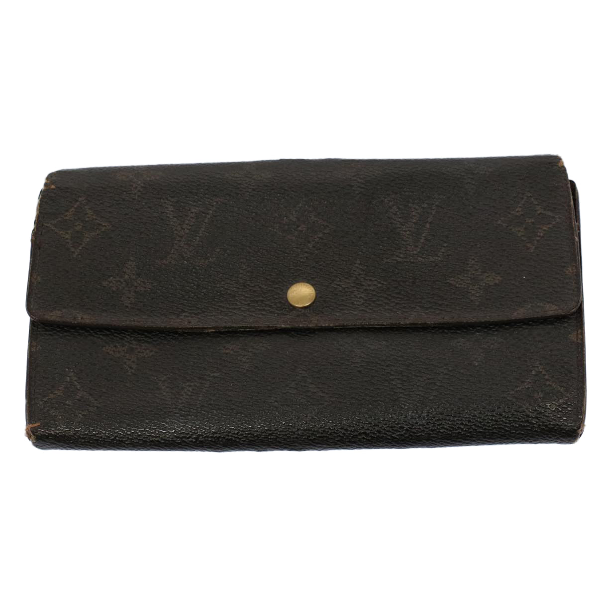 LOUIS VUITTON Monogram Key Case Wallet 6Set LV Auth bs8355