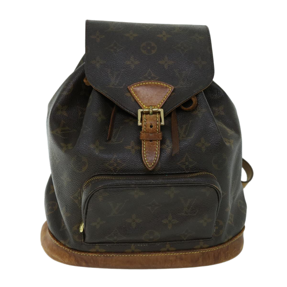 LOUIS VUITTON Monogram Montsouris MM Backpack M51136 LV Auth bs8369