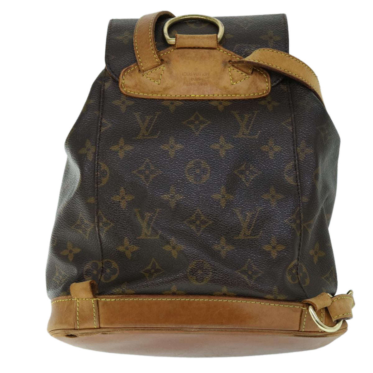 LOUIS VUITTON Monogram Montsouris MM Backpack M51136 LV Auth bs8369