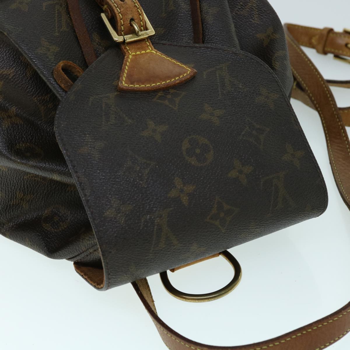 LOUIS VUITTON Monogram Montsouris MM Backpack M51136 LV Auth bs8369