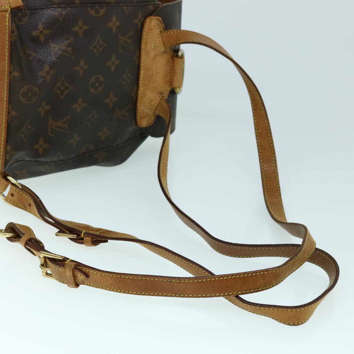 LOUIS VUITTON Monogram Montsouris MM Backpack M51136 LV Auth bs8369