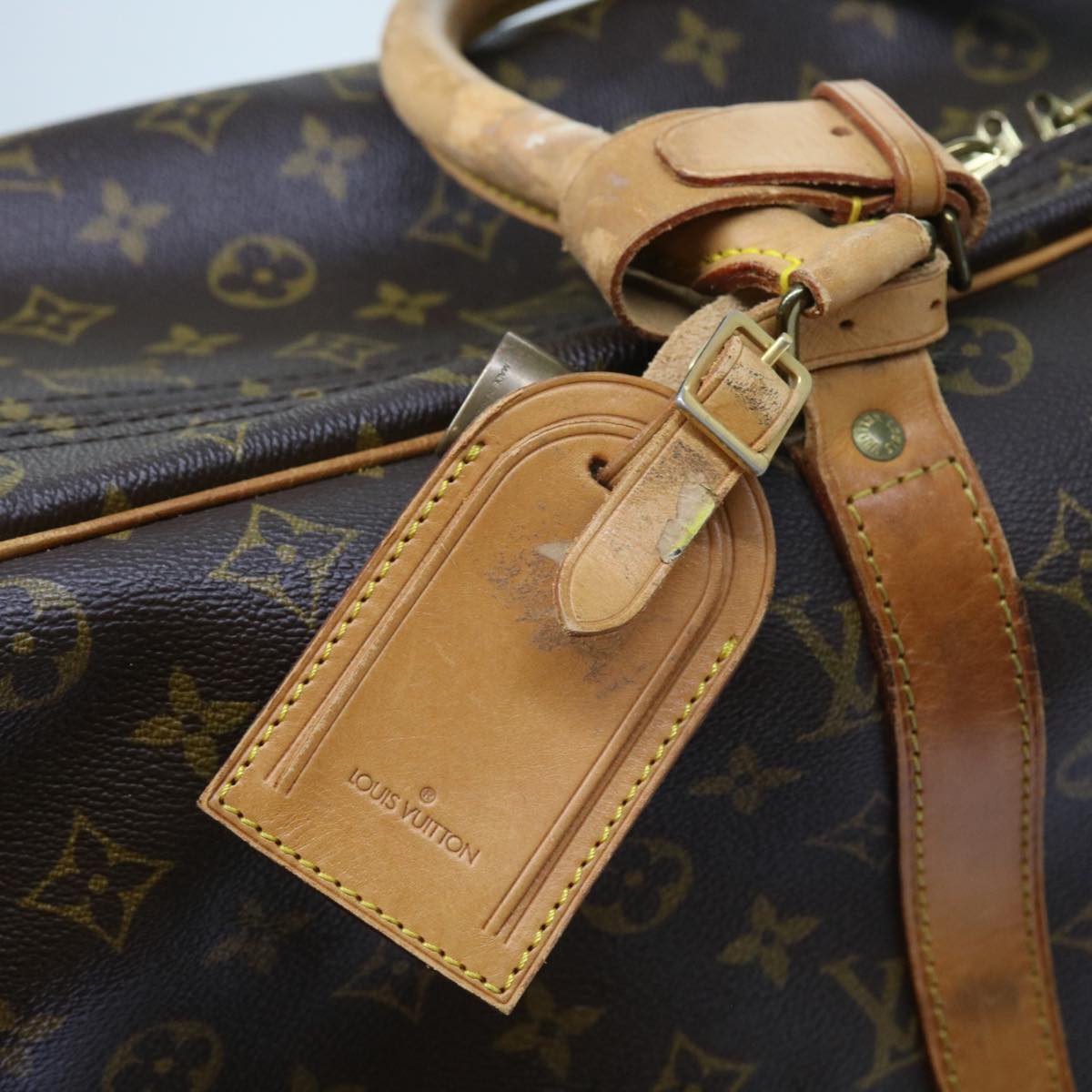 LOUIS VUITTON Monogram Sirius 55 Boston Bag M41404 LV Auth bs8382