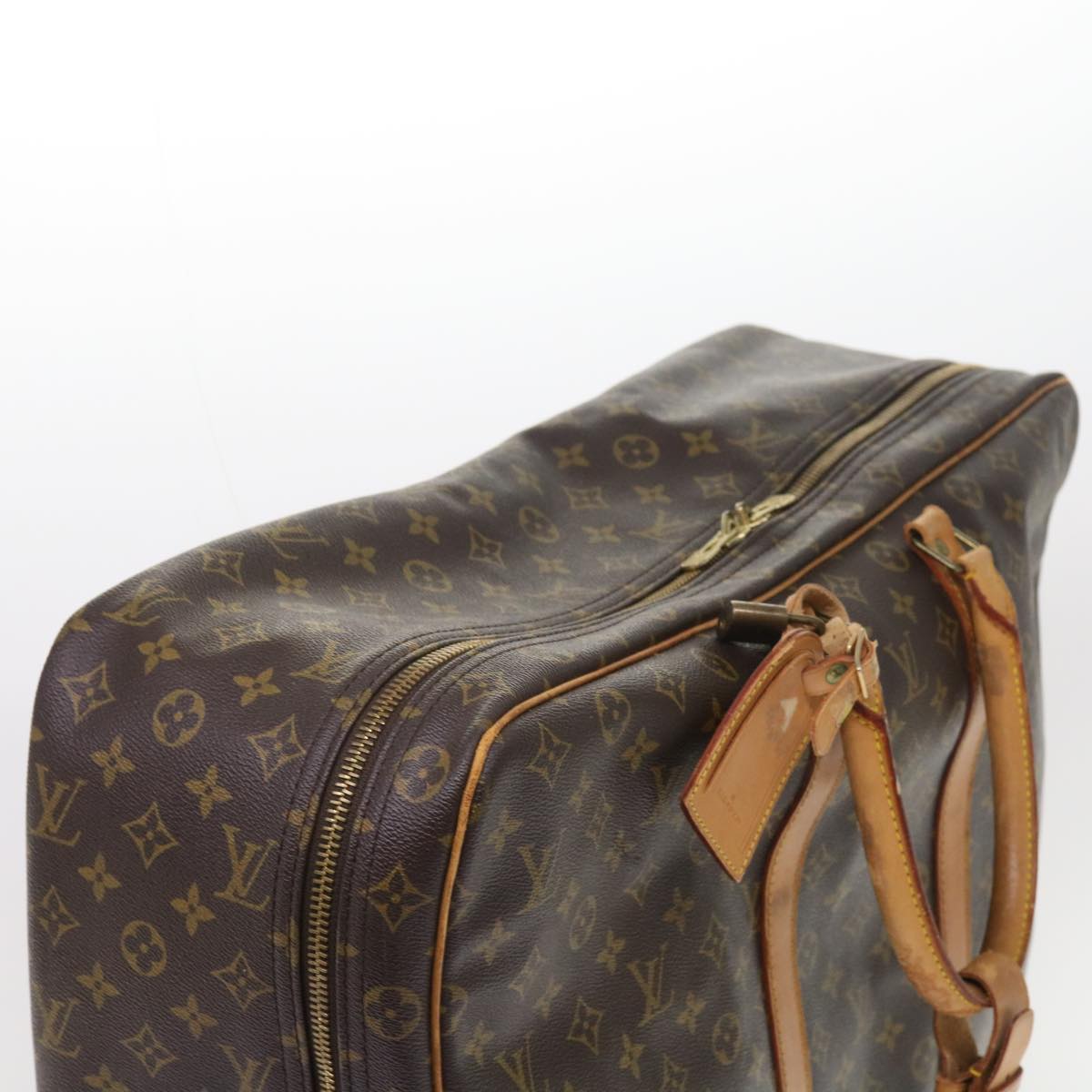 LOUIS VUITTON Monogram Sirius 55 Boston Bag M41404 LV Auth bs8382