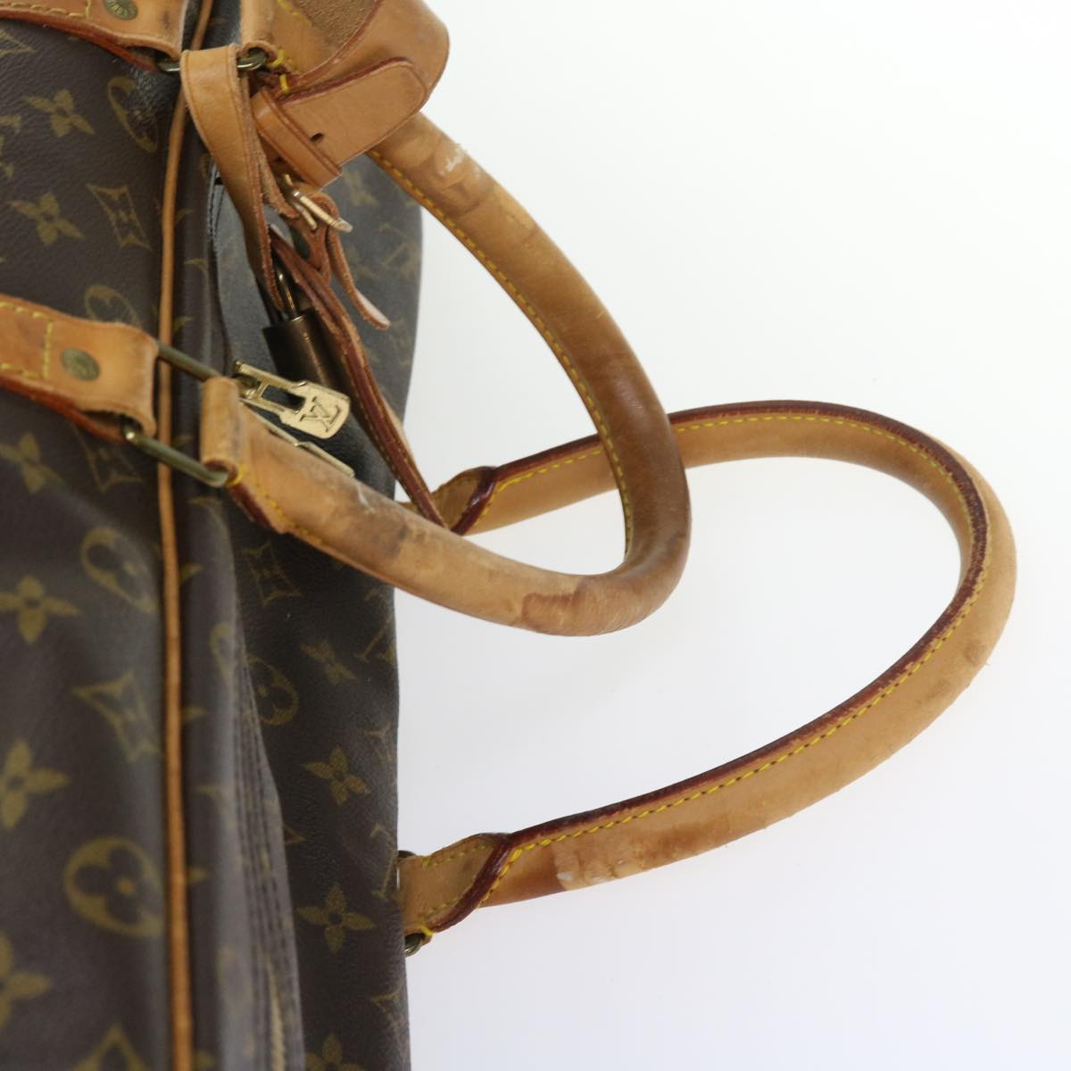 LOUIS VUITTON Monogram Sirius 55 Boston Bag M41404 LV Auth bs8382