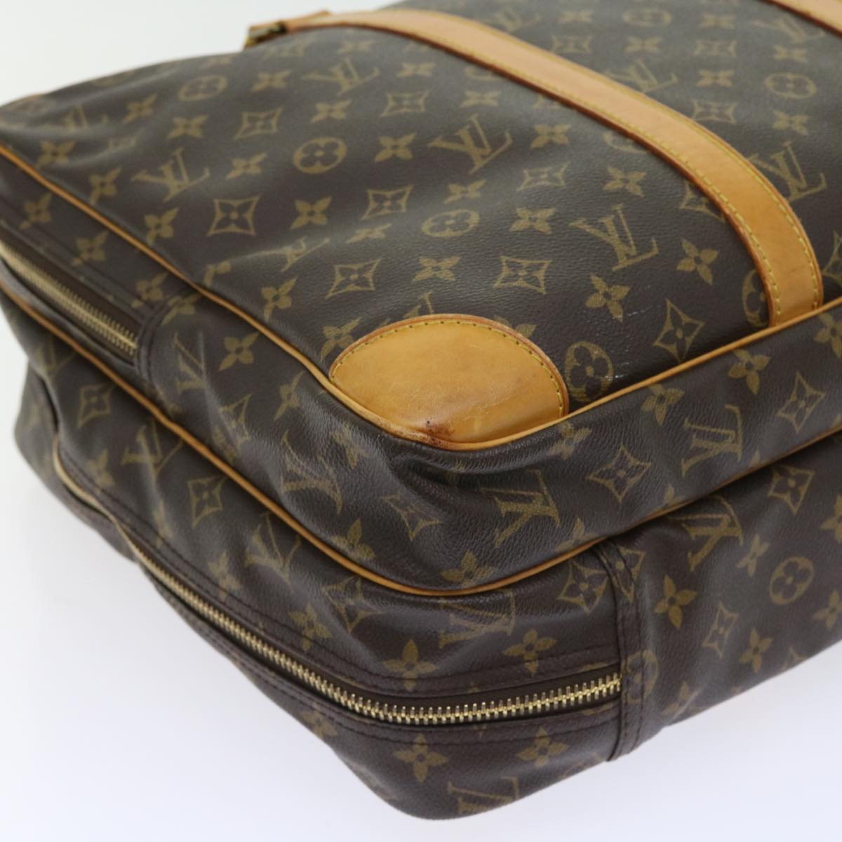 LOUIS VUITTON Monogram Sac 48 Earl Boston Bag M41383 LV Auth bs8458