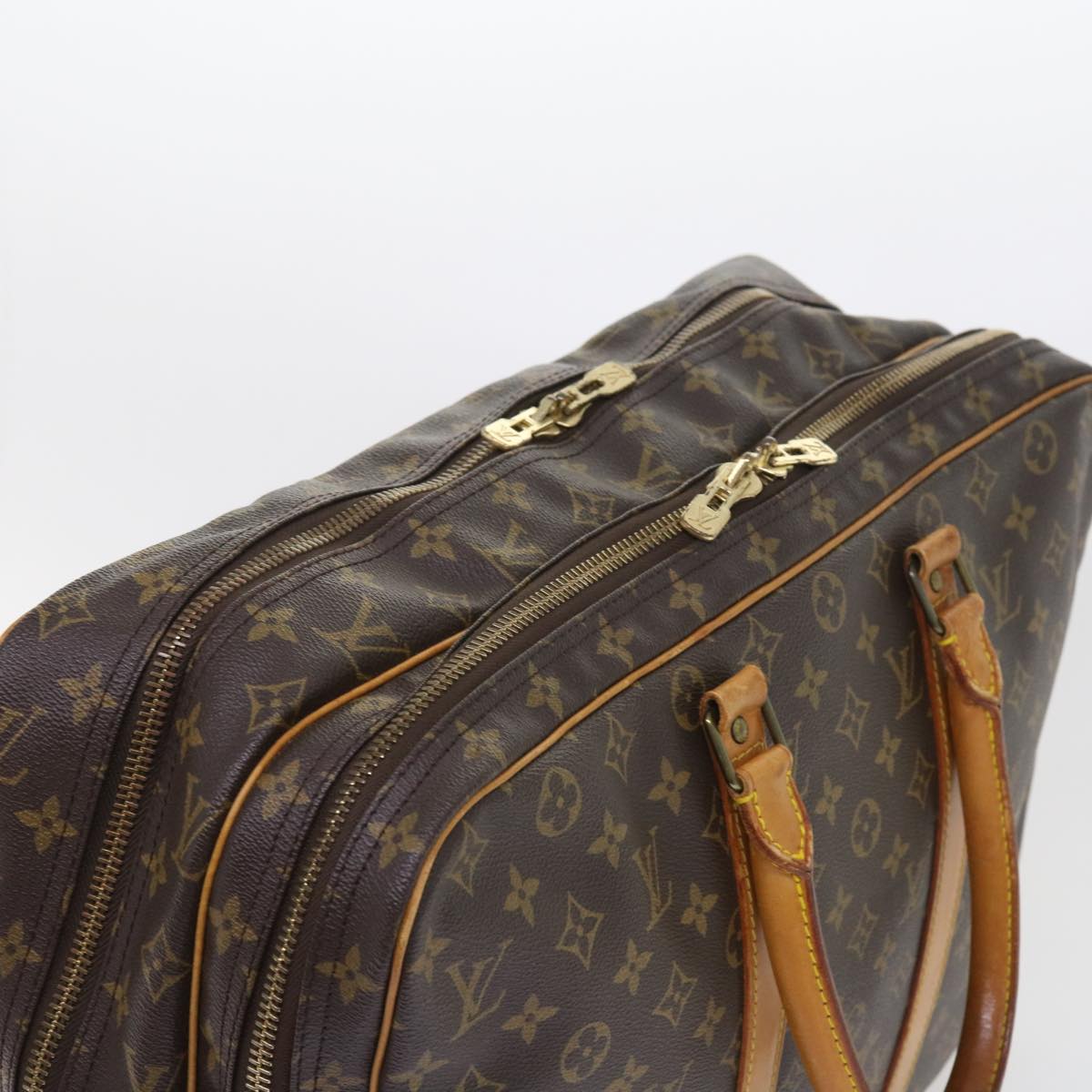 LOUIS VUITTON Monogram Sac 48 Earl Boston Bag M41383 LV Auth bs8458