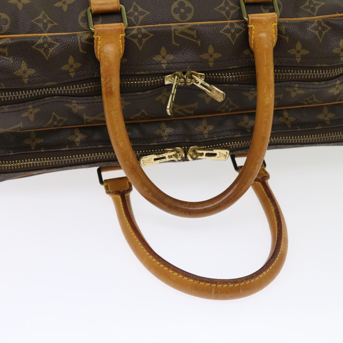 LOUIS VUITTON Monogram Sac 48 Earl Boston Bag M41383 LV Auth bs8458