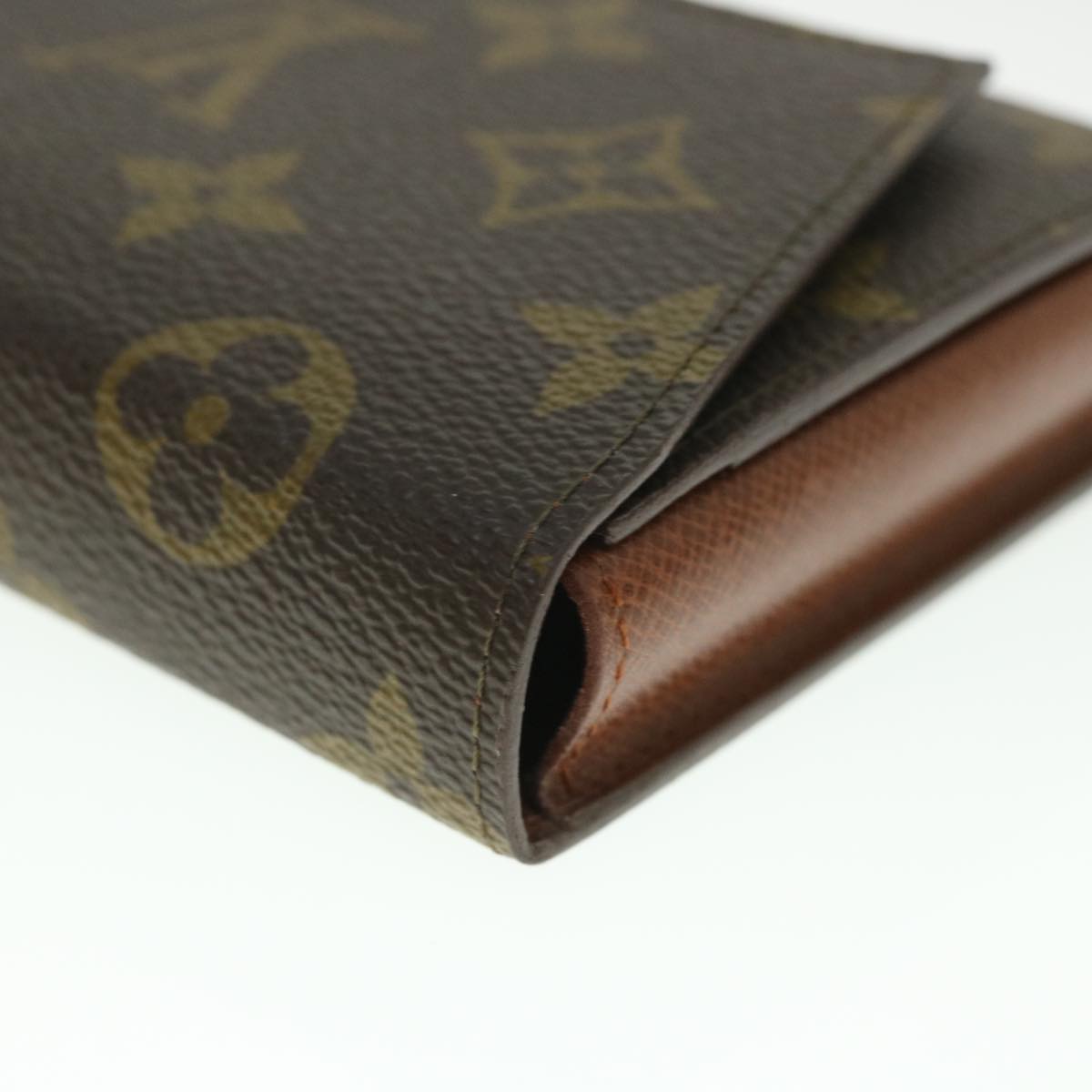 LOUIS VUITTON Monogram Playing Cards Case LV Auth bs8667