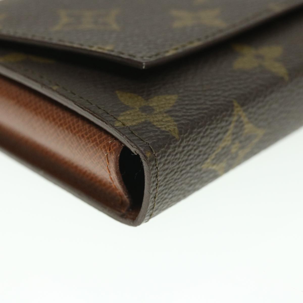 LOUIS VUITTON Monogram Playing Cards Case LV Auth bs8667