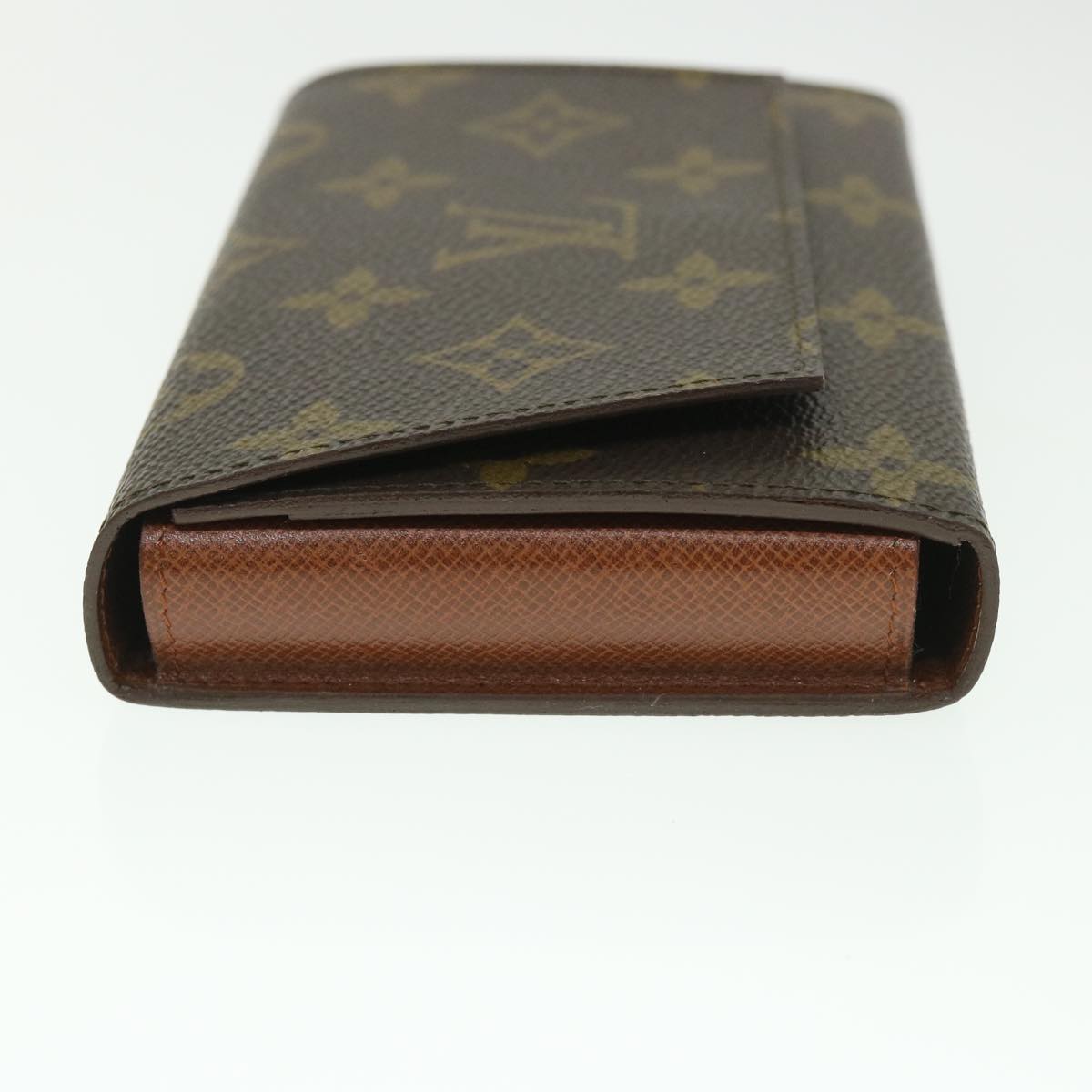 LOUIS VUITTON Monogram Playing Cards Case LV Auth bs8667