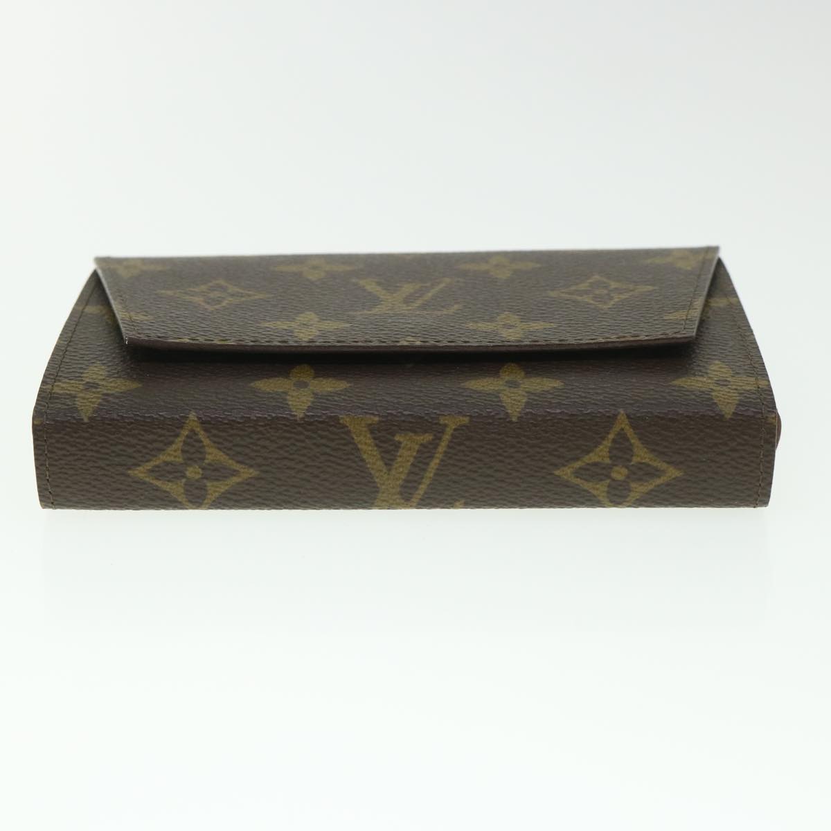 LOUIS VUITTON Monogram Playing Cards Case LV Auth bs8667