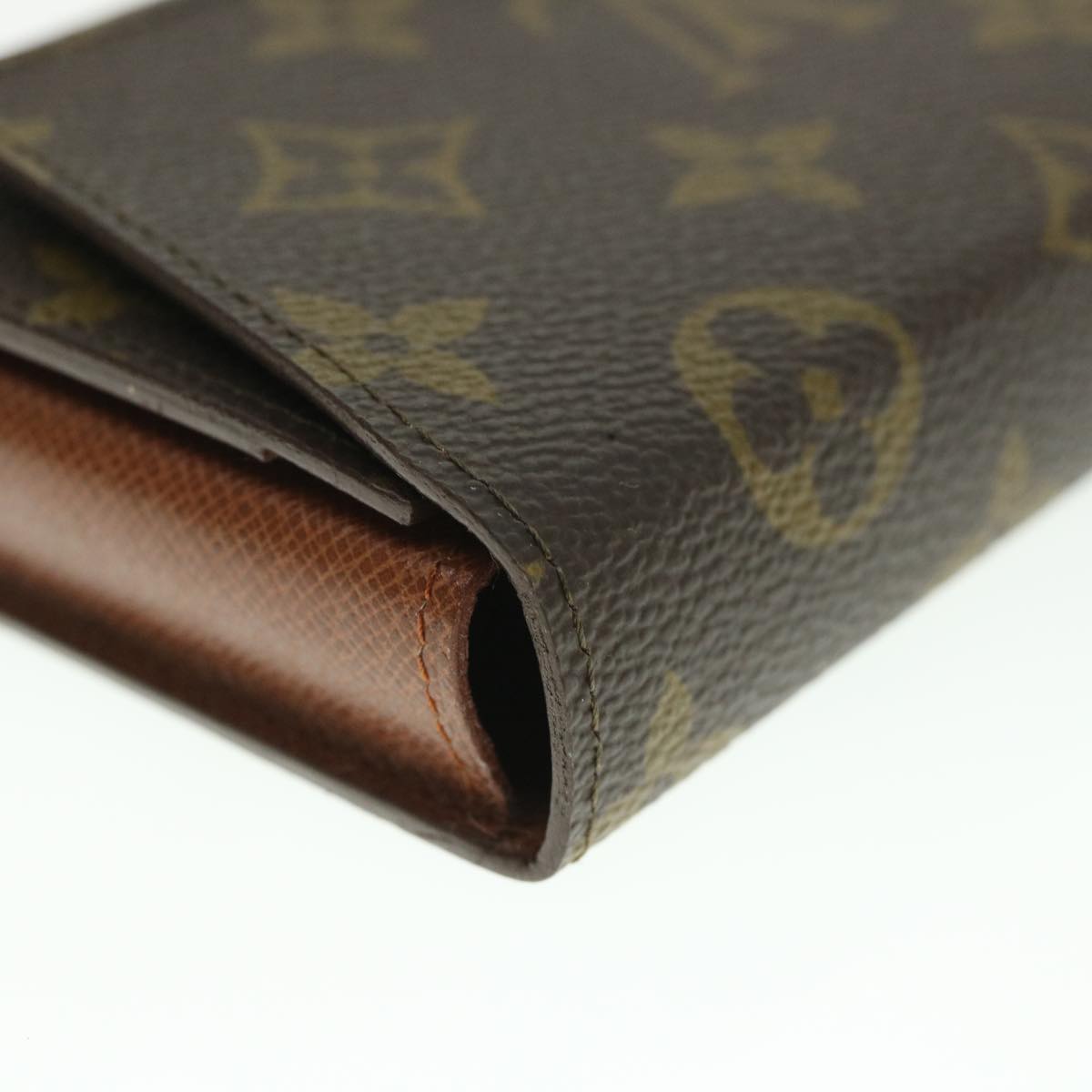 LOUIS VUITTON Monogram Playing Cards Case LV Auth bs8667