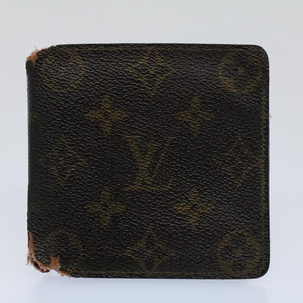 LOUIS VUITTON Monogram Epi Damier Ebene Wallet 5Set Black LV Auth bs8683