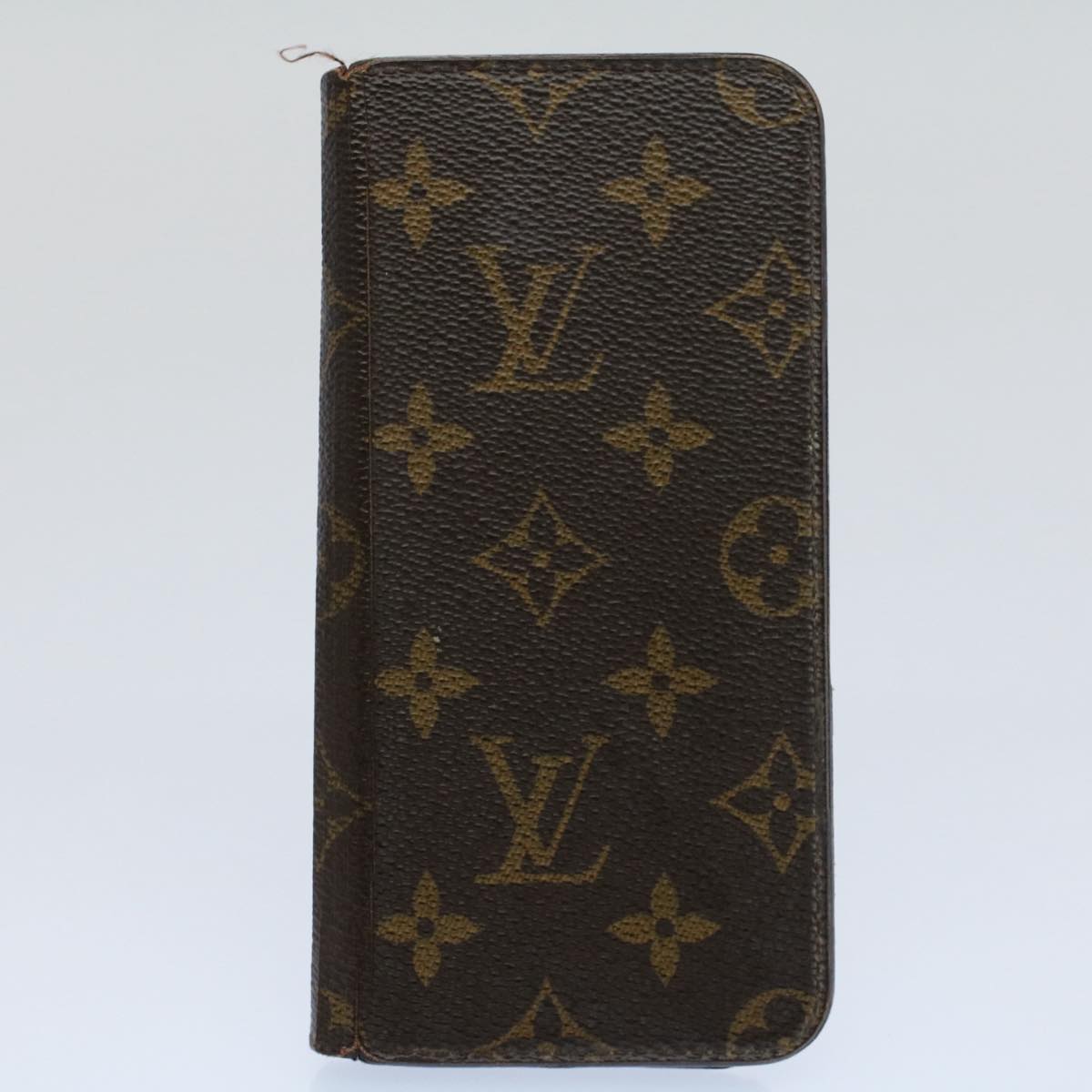 LOUIS VUITTON Monogram Epi Damier Ebene Wallet 5Set Black LV Auth bs8683