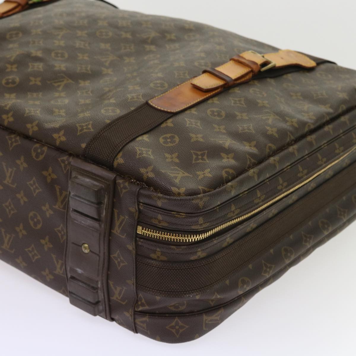 LOUIS VUITTON Monogram Satellite 65 Boston Bag M23352 LV Auth bs8686