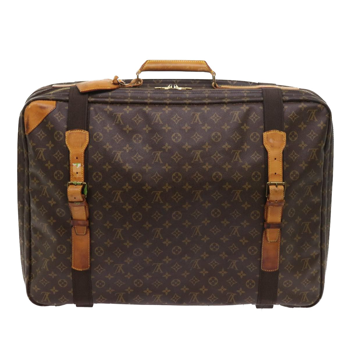 LOUIS VUITTON Monogram Satellite 65 Boston Bag M23352 LV Auth bs8686