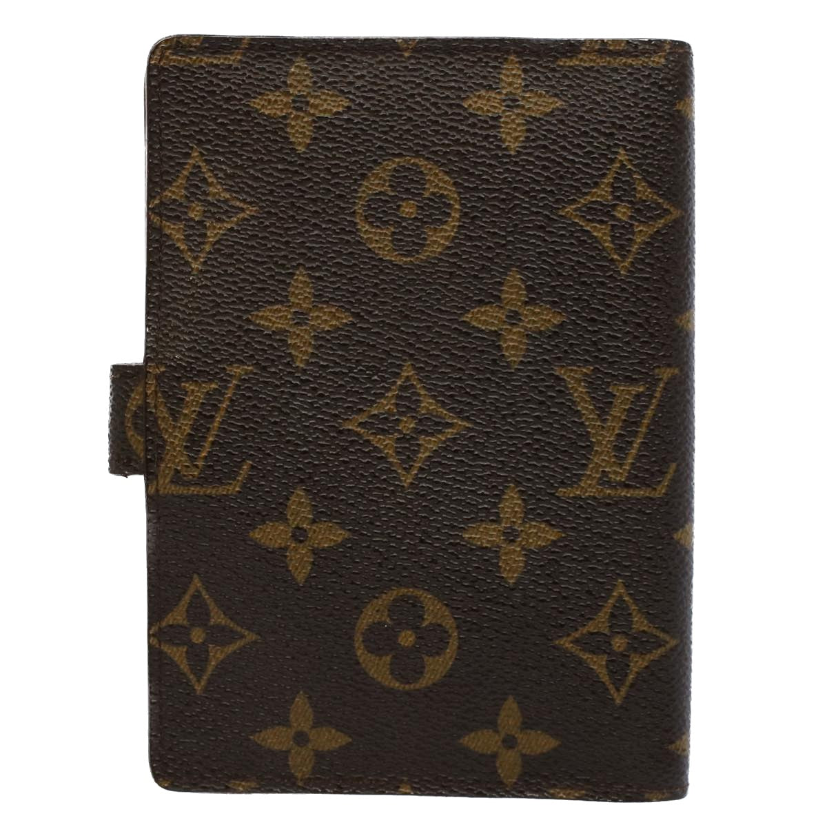 LOUIS VUITTON Monogram Agenda PM Day Planner Cover R20005 LV Auth bs8719