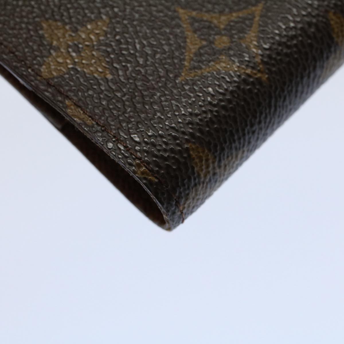 LOUIS VUITTON Monogram Agenda PM Day Planner Cover R20005 LV Auth bs8721