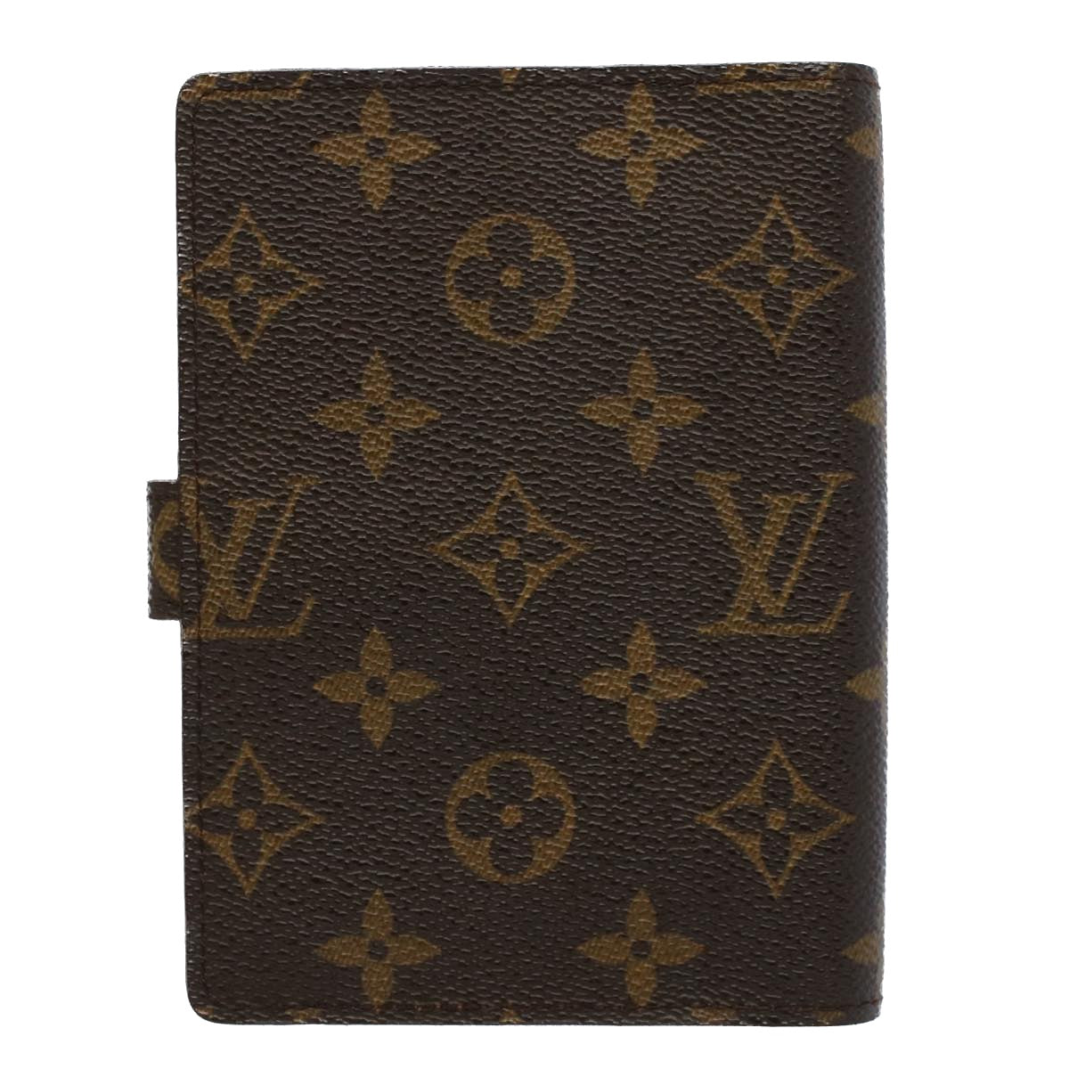 LOUIS VUITTON Monogram Agenda PM Day Planner Cover R20005 LV Auth bs8721