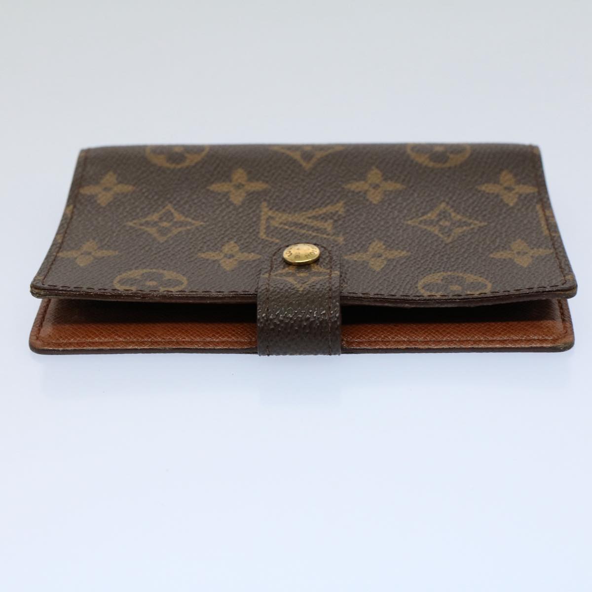 LOUIS VUITTON Monogram Agenda PM Day Planner Cover R20005 LV Auth bs8721