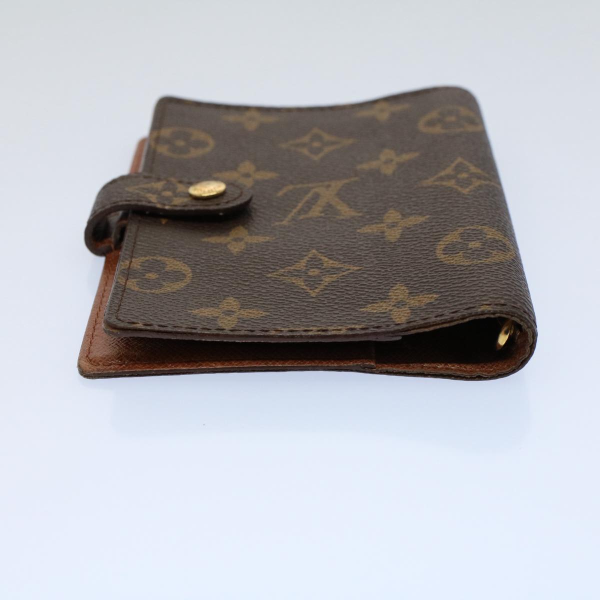 LOUIS VUITTON Monogram Agenda PM Day Planner Cover R20005 LV Auth bs8721