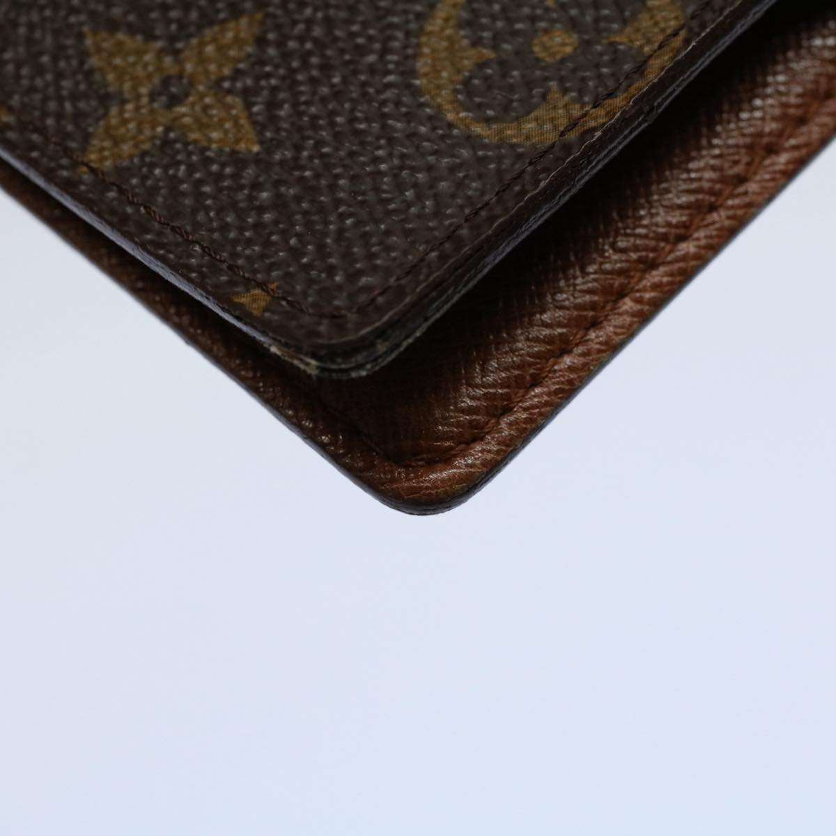 LOUIS VUITTON Monogram Agenda PM Day Planner Cover R20005 LV Auth bs8721